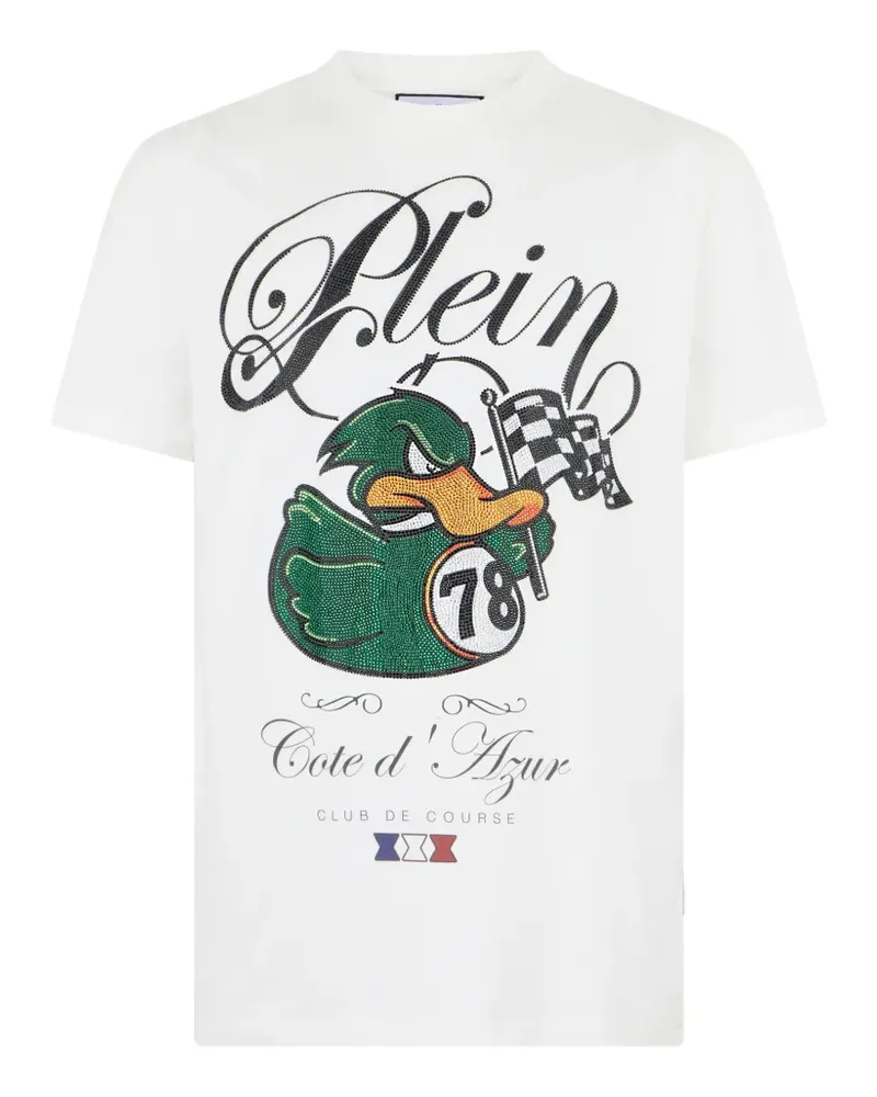 Philipp Plein T-Shirt aus Jersey - Weiß Weiß