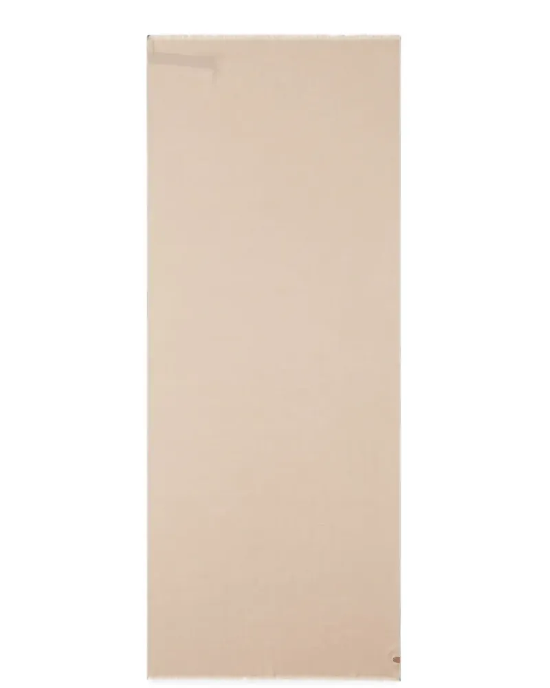 Brioni Ausgefranster Schal - Nude Nude