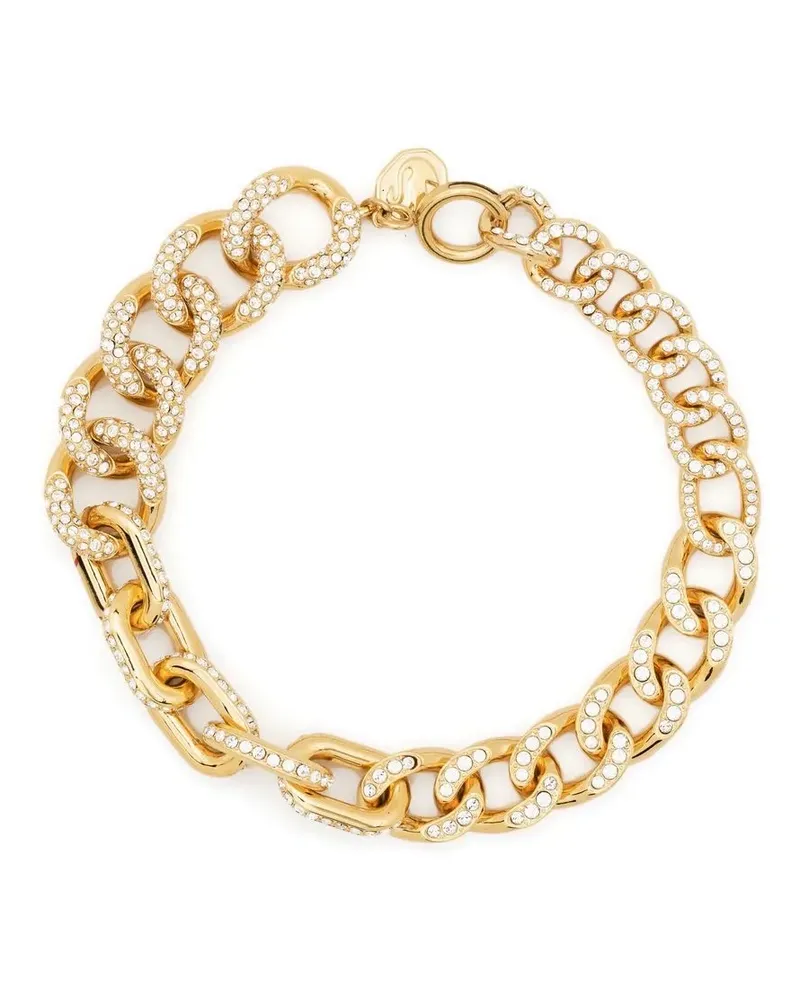 Swarovski Dextera Kettenarmband mit Kristallen - Gold Gold