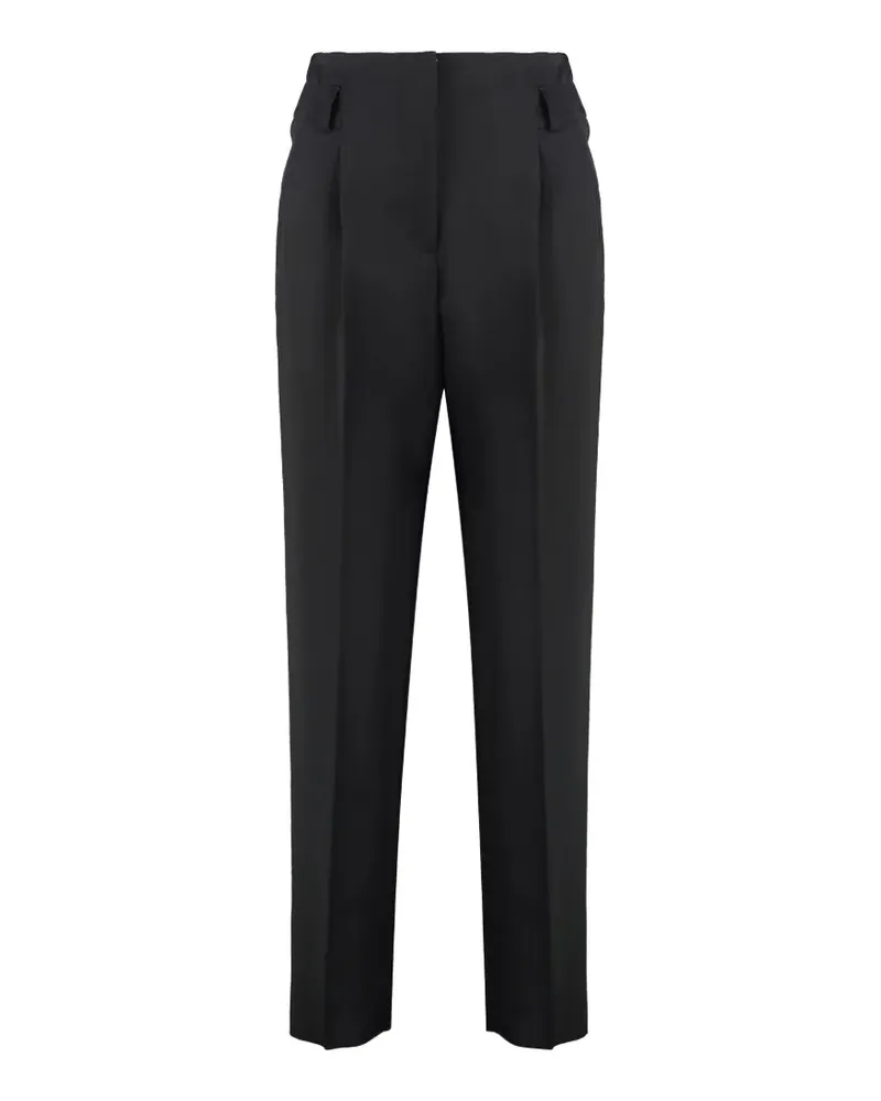 Max Mara Celtico tapered-leg wool trousers - Schwarz Schwarz
