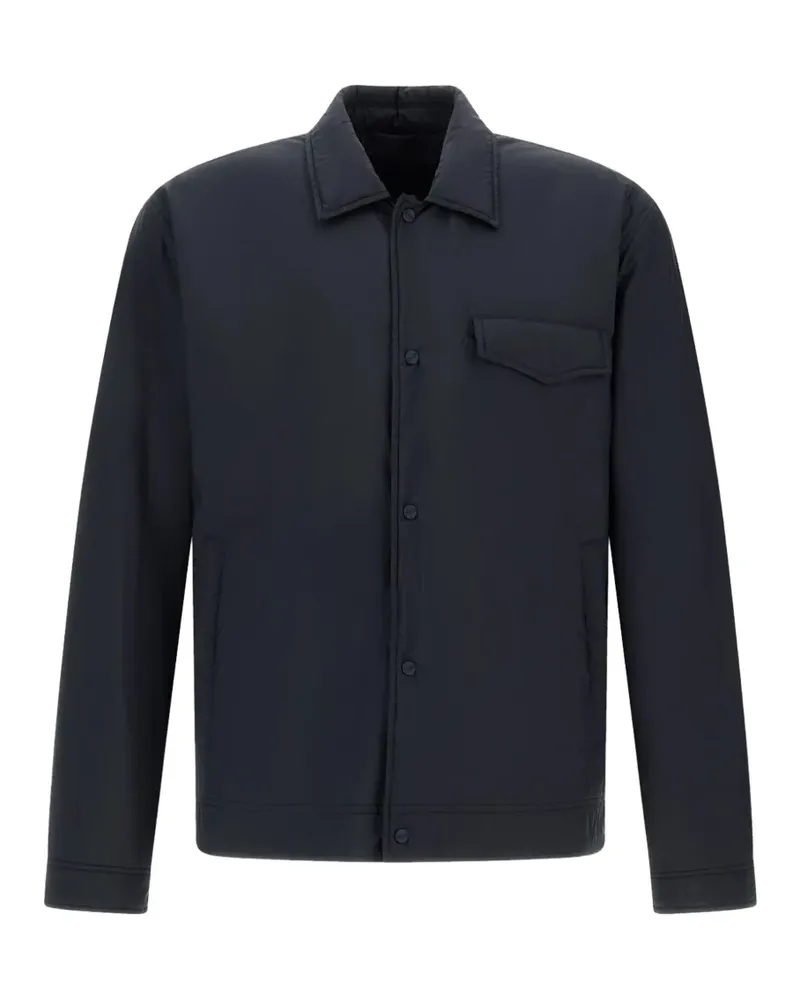 Herno buttoned pocket jacket - Blau Blau