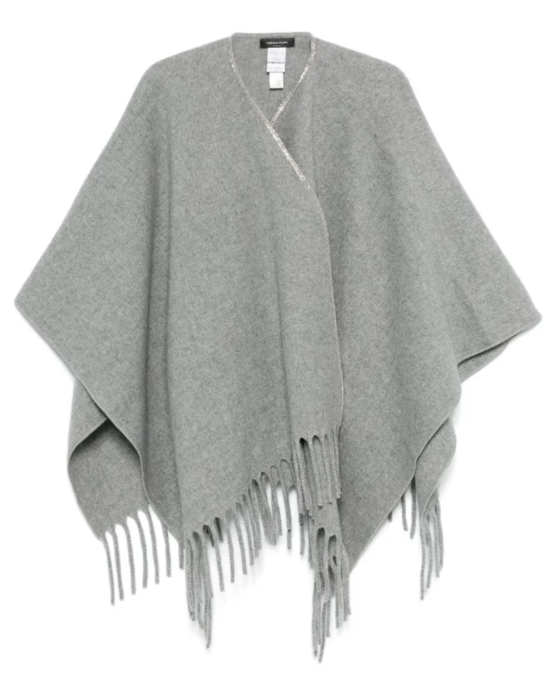 Fabiana Filippi Abendkleid mit Strassverzierung - Grau Grau