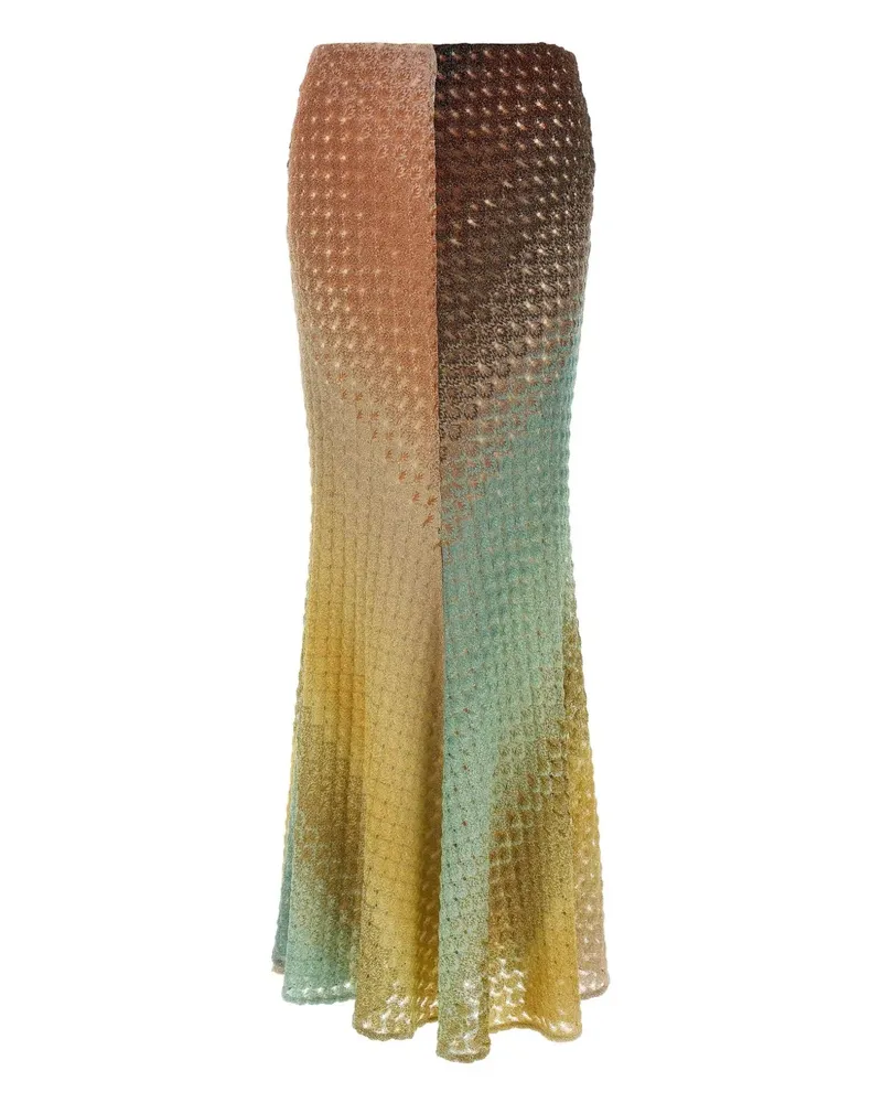 Missoni Gewebter Maxirock - Gelb Gelb