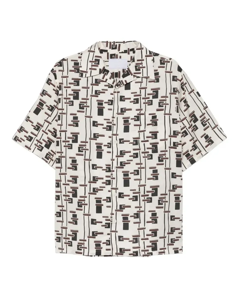 Prada patterned shirt - Nude Nude