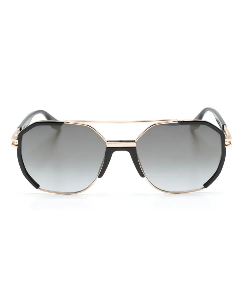 Marc Jacobs Sonnenbrille mit Farbverlauf - Schwarz Schwarz