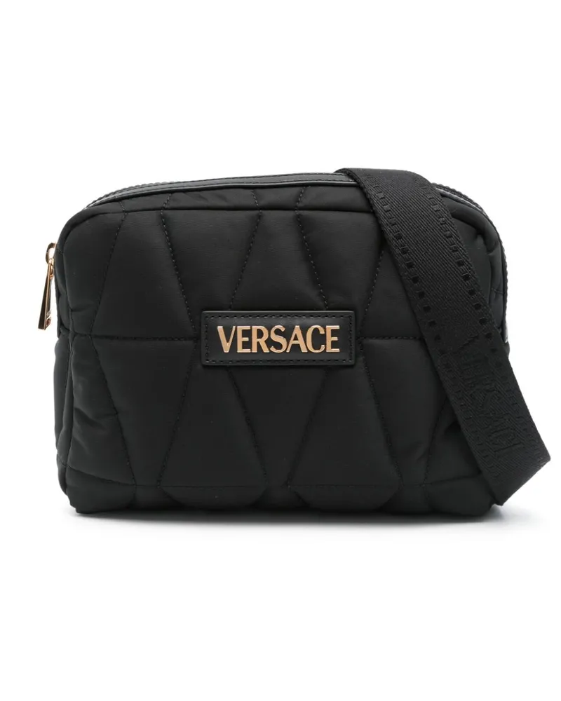 Versace Gesteppte Myth Gürteltasche - Schwarz Schwarz