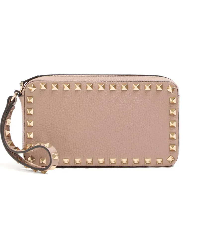 Valentino Garavani Rockstud Clutch - Rosa Rosa