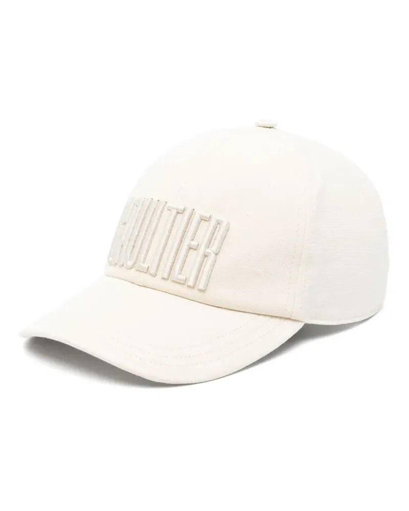 Jean Paul Gaultier Baseballkappe mit Logo-Stickerei - Nude Nude