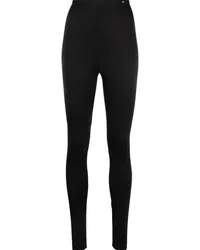 NISSA Leggings mit hohem Bund Schwarz