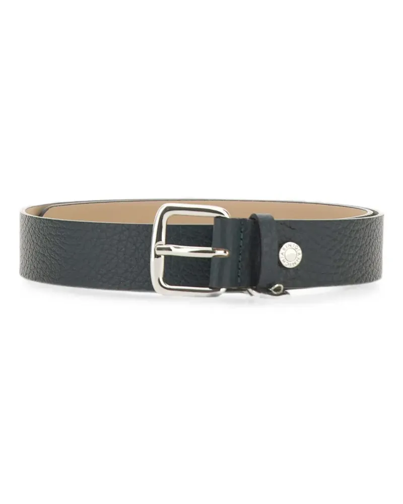 Gianni Chiarini Eckiger Gürtel mit Maxi-Grain-Schnalle - Grün Grün