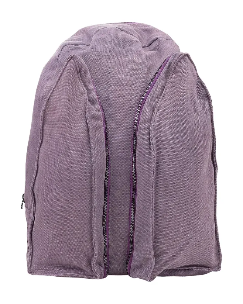 WHO DECIDES WAR Pocketed Book backpack - Violett Violett