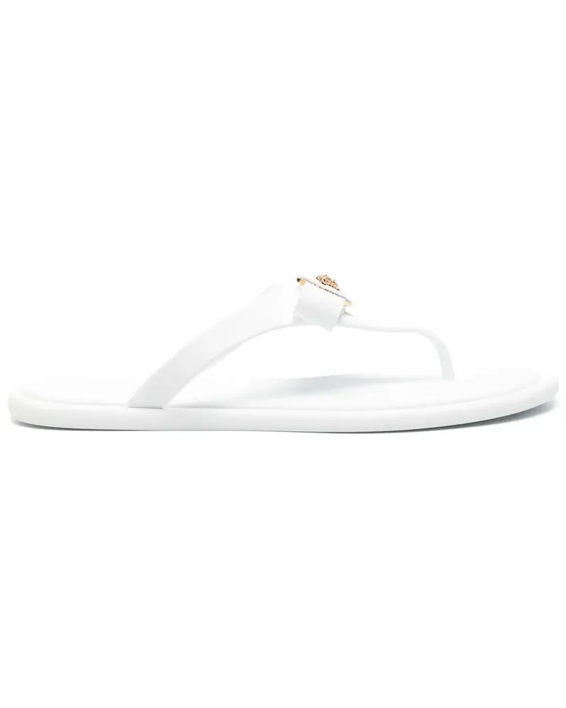Versace Gianni Ribbon Sandalen - Weiß Weiß