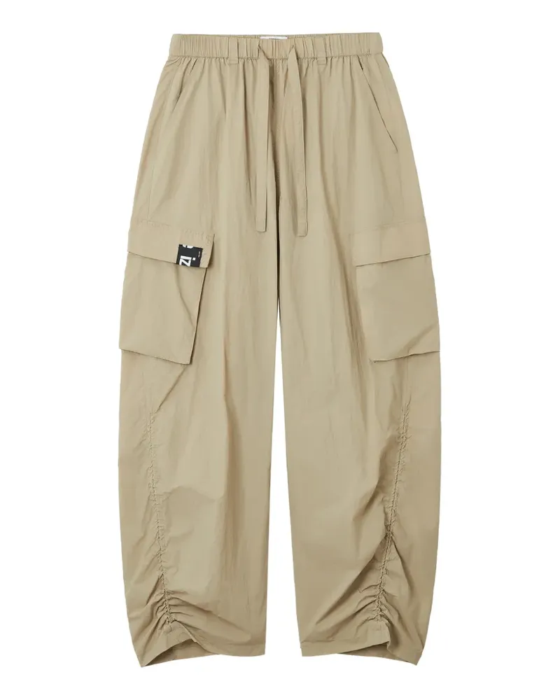 Izzue Cargohose mit Kordelzug - Nude Nude
