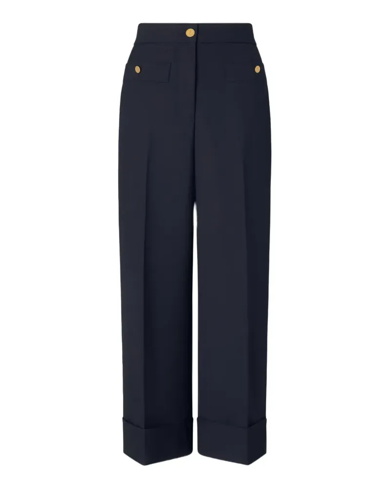 Thom Browne Hopsack-Hose - Blau Blau
