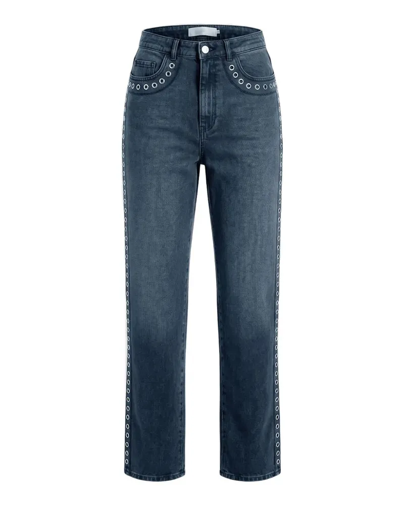 Marni eyelet-embellished jeans - Schwarz Schwarz