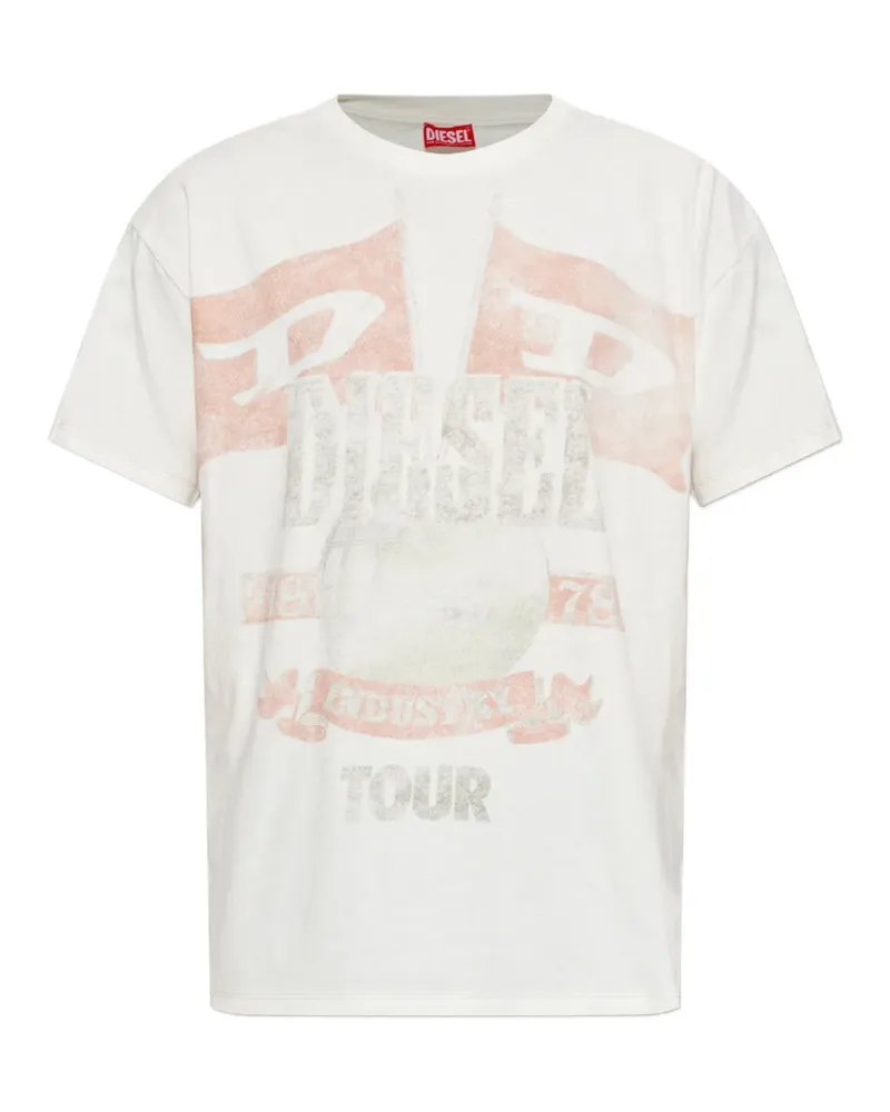 Diesel T-Shirt T-Normes-HMBP - Nude Nude