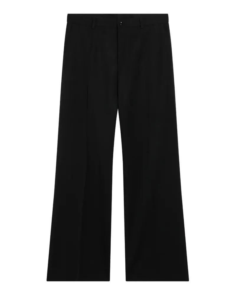 Dolce & Gabbana Klassische Hose mit Bügelfalten - Schwarz Schwarz