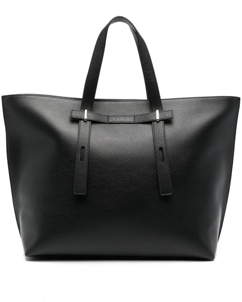 Furla Großer Giove Shopper - Schwarz Schwarz