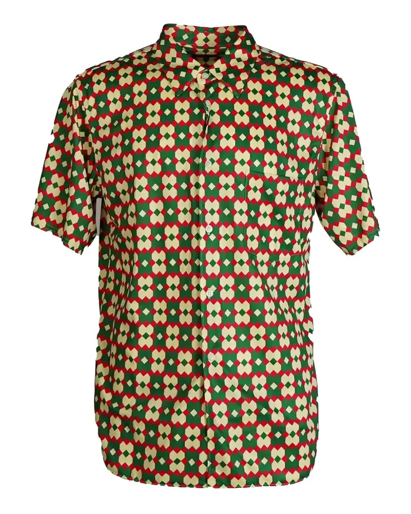 Comme des Garçons printed shirt - Grün Grün