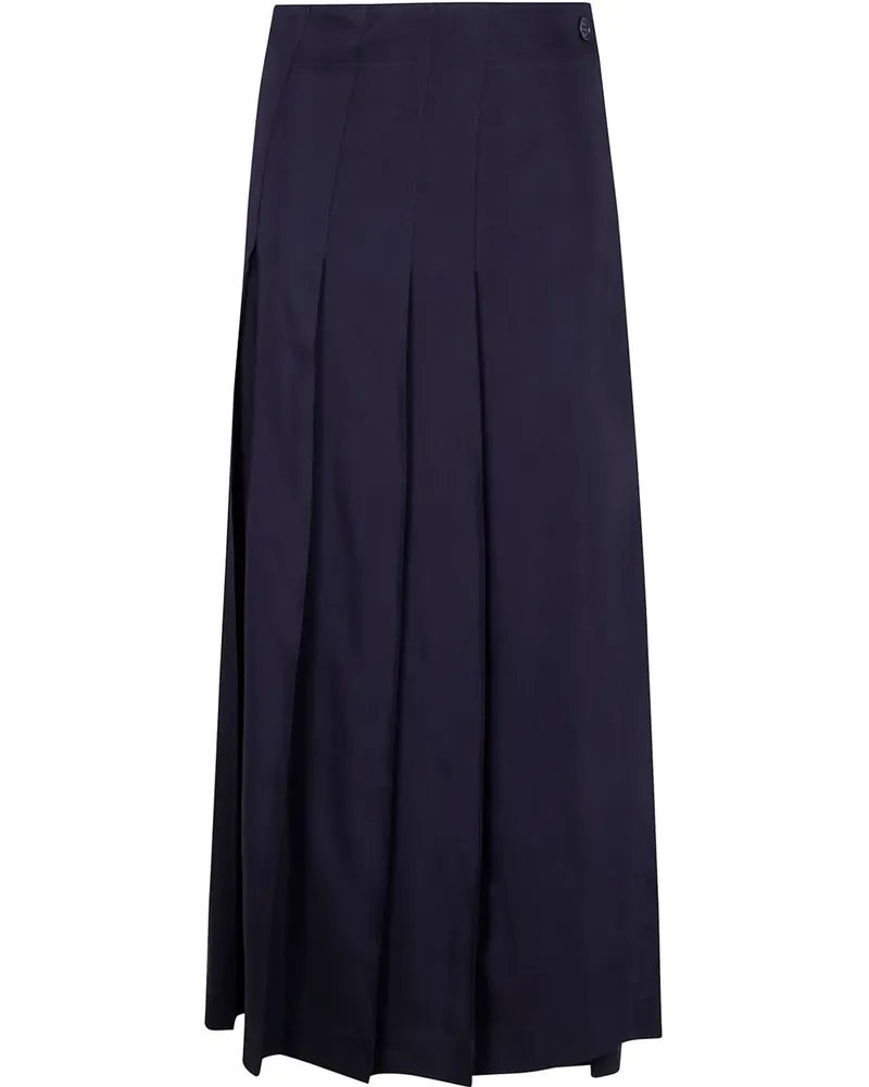 P.A.R.O.S.H. P.A.R.O H. Maxirock mit hohem Bund - Blau Blau