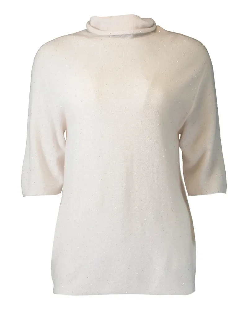 Antonelli Firenze Dakota Rollkragenpullover - Weiß Weiß