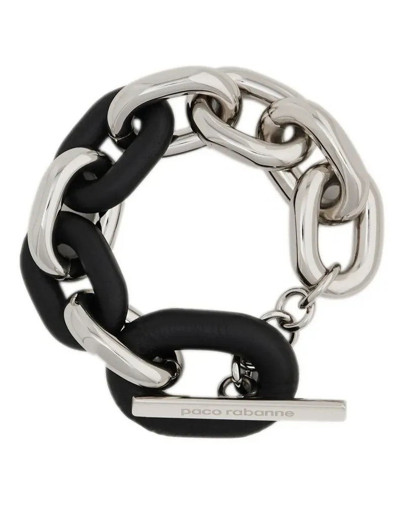 Paco Rabanne Verziertes Armband - Silber Silber
