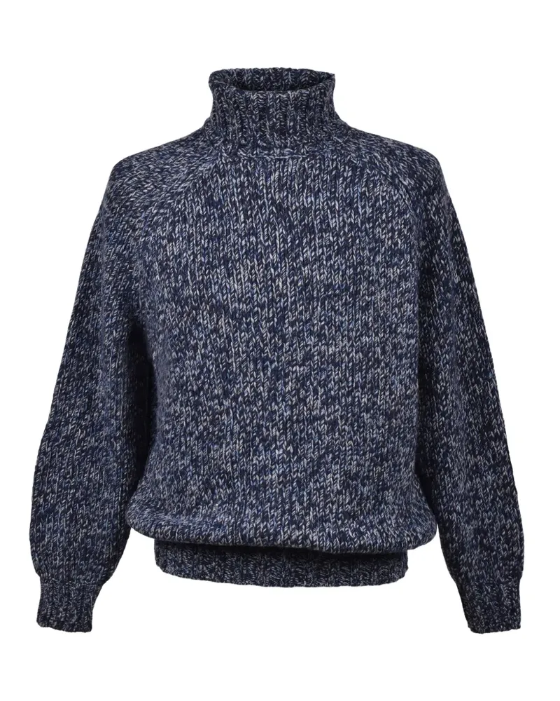 Brunello Cucinelli turtleneck sweatshirt - Blau Blau