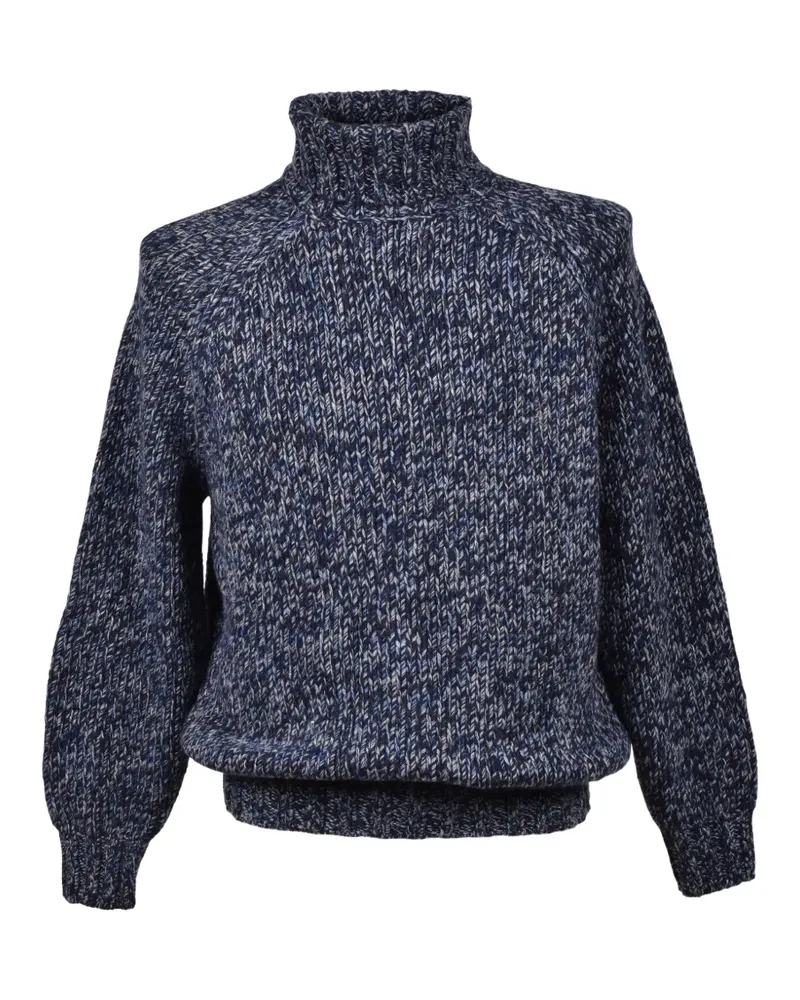Brunello Cucinelli turtleneck sweatshirt - Blau Blau
