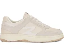 Retro Tennis Sneakers - Nude