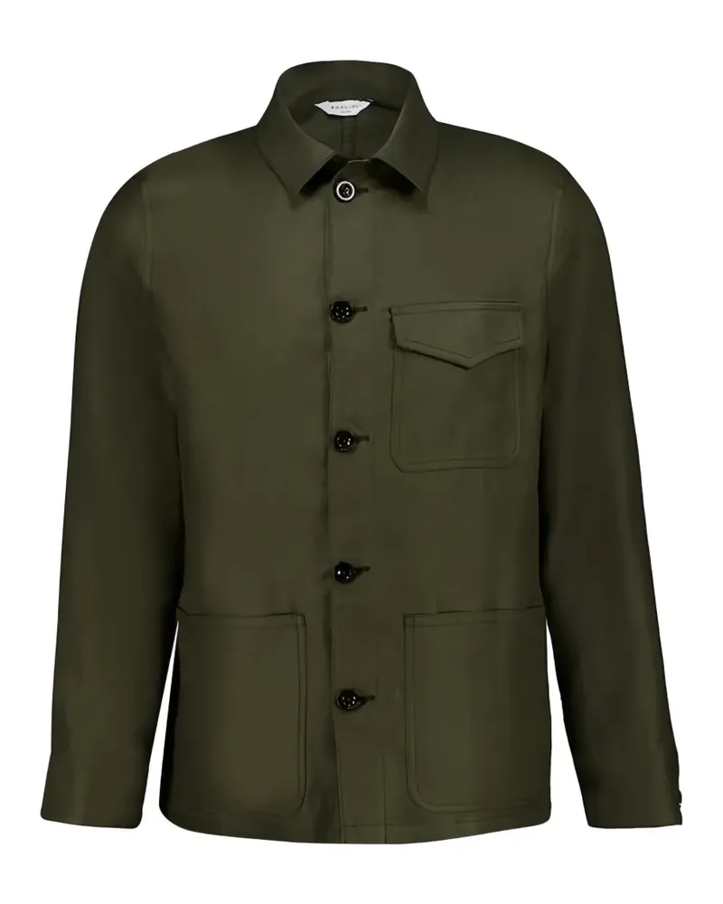 Boglioli linen shirt - Grün Grün