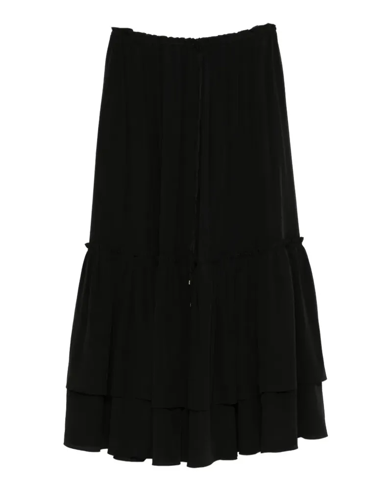 Chloé tiered ruffled maxi skirt - Schwarz Schwarz