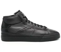 High-Top-Sneakers mit Schnürung - Grau