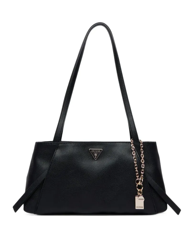 Guess Devon Satchel - Schwarz Schwarz
