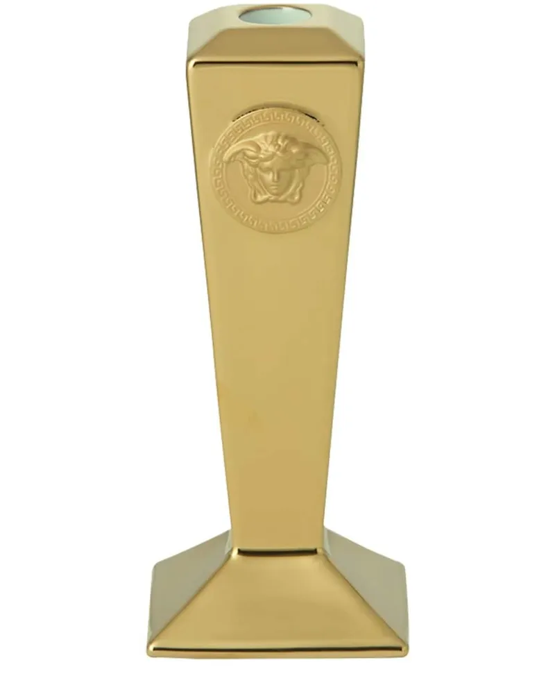 Versace Kerzenhalter mit Medusa - Gold Gold