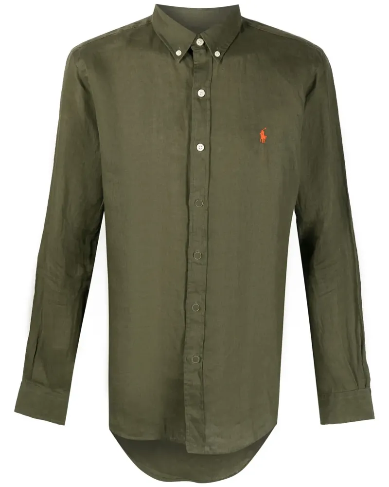 Ralph Lauren Klassisches Hemd - Grün Grün