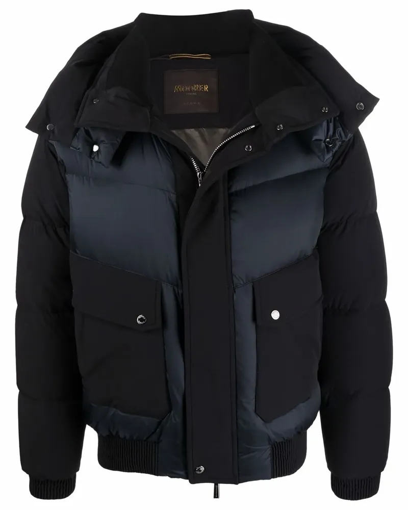 MOORER Gesteppte Daunenjacke - Blau Blau