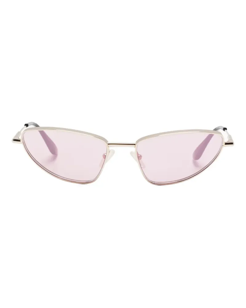 Alexander McQueen T-bar cat-eye sunglasses - Silber Silber
