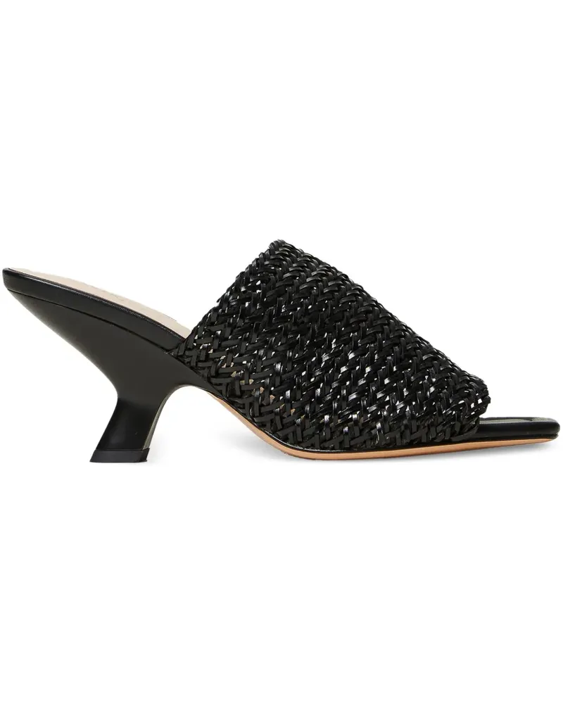 Twin-Set Mules 80mm - Schwarz Schwarz