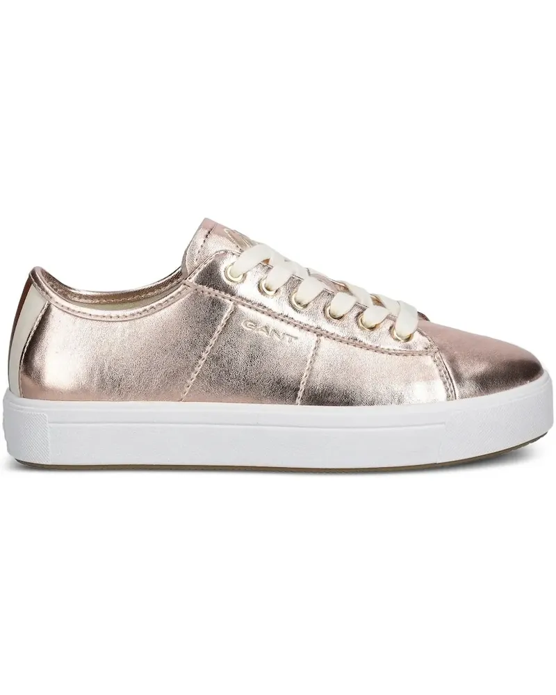 Gant Sneakers aus Metallic-Leder - Rosa Rosa