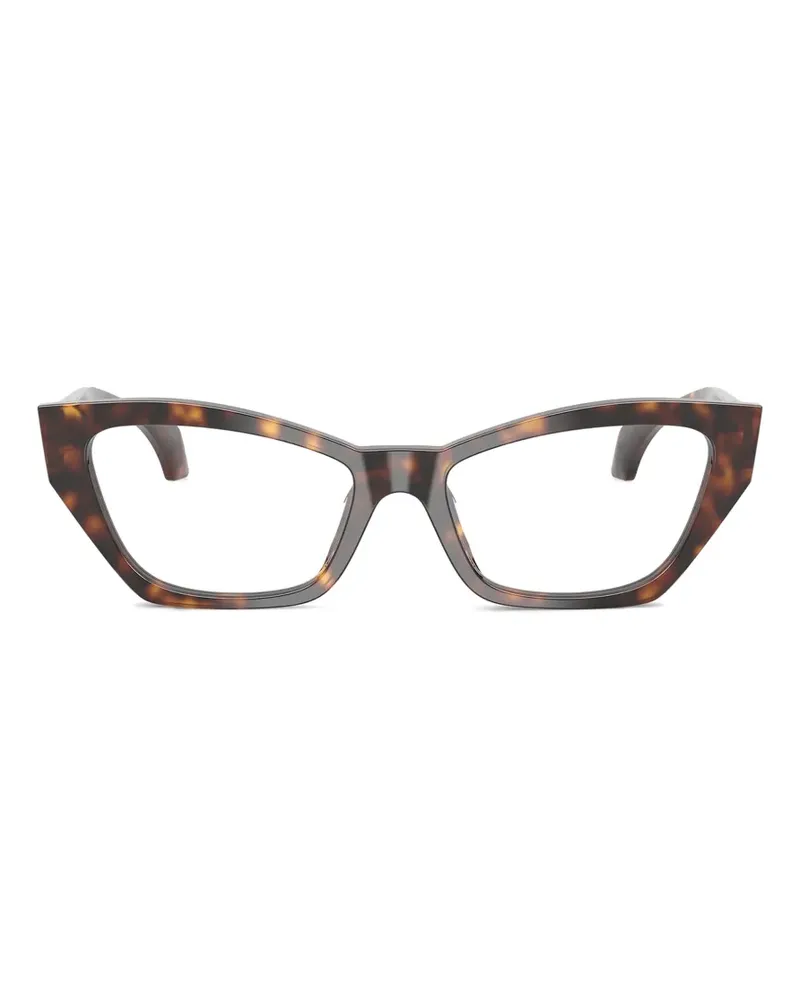 Versace cat-eye glasses - Braun Braun