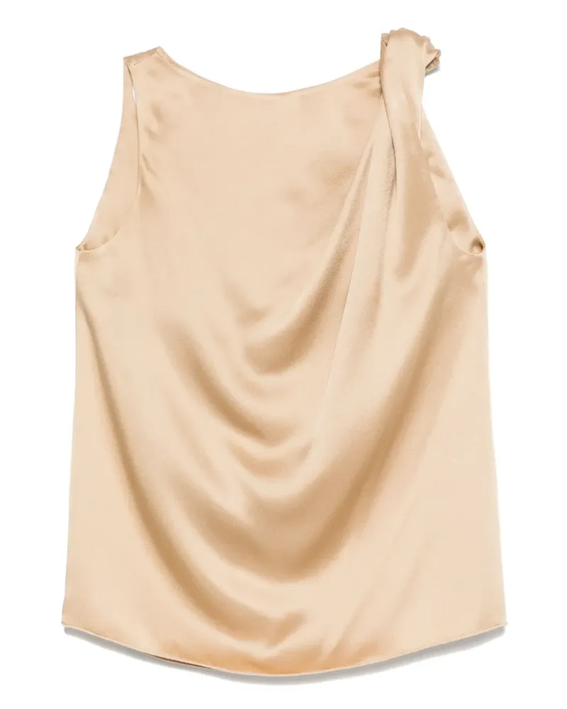 Liviana Conti Asymmetrisches Oberteil - Gold Gold