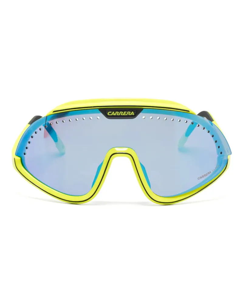 Carrera Sonnenbrille mit Logo-Band - Gelb Gelb