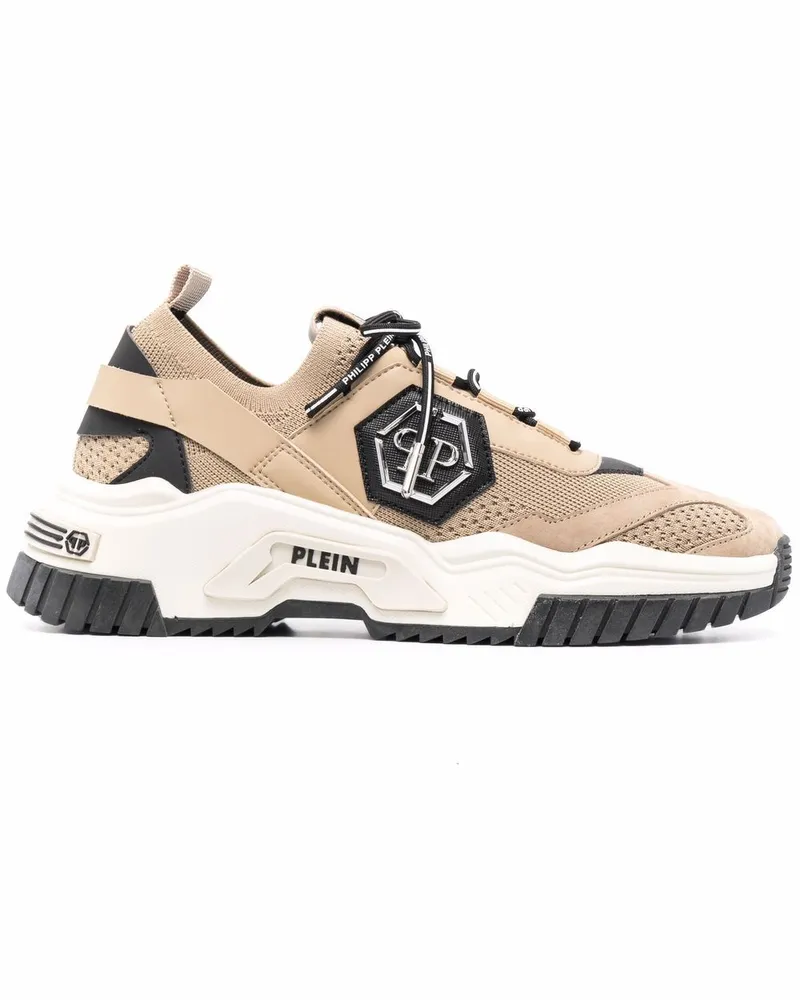 Philipp Plein Predator Sneakers - Braun Braun