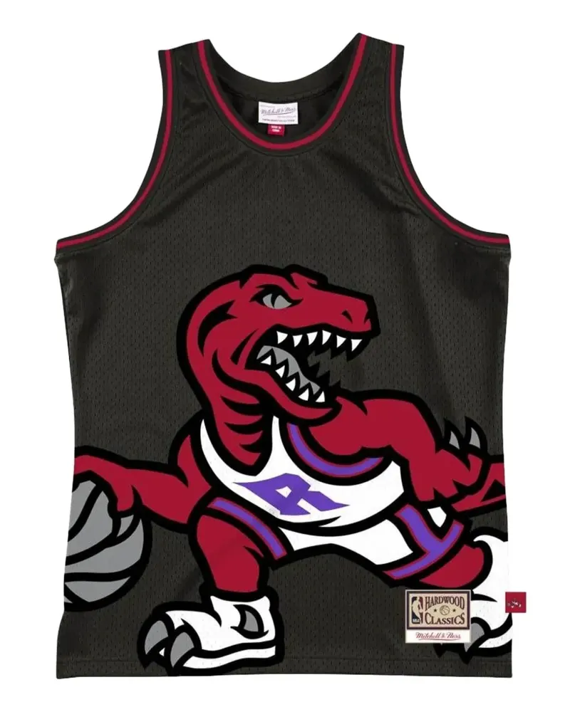 Mitchell & Ness x NBA Toronto Raptors Hardwood Classics Blown Out printed tank top - Schwarz Schwarz