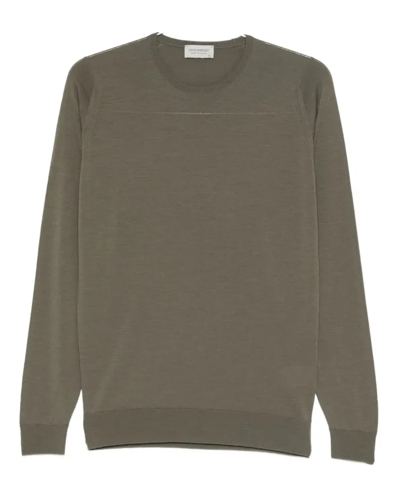 John Smedley Lundy top - Grün Grün