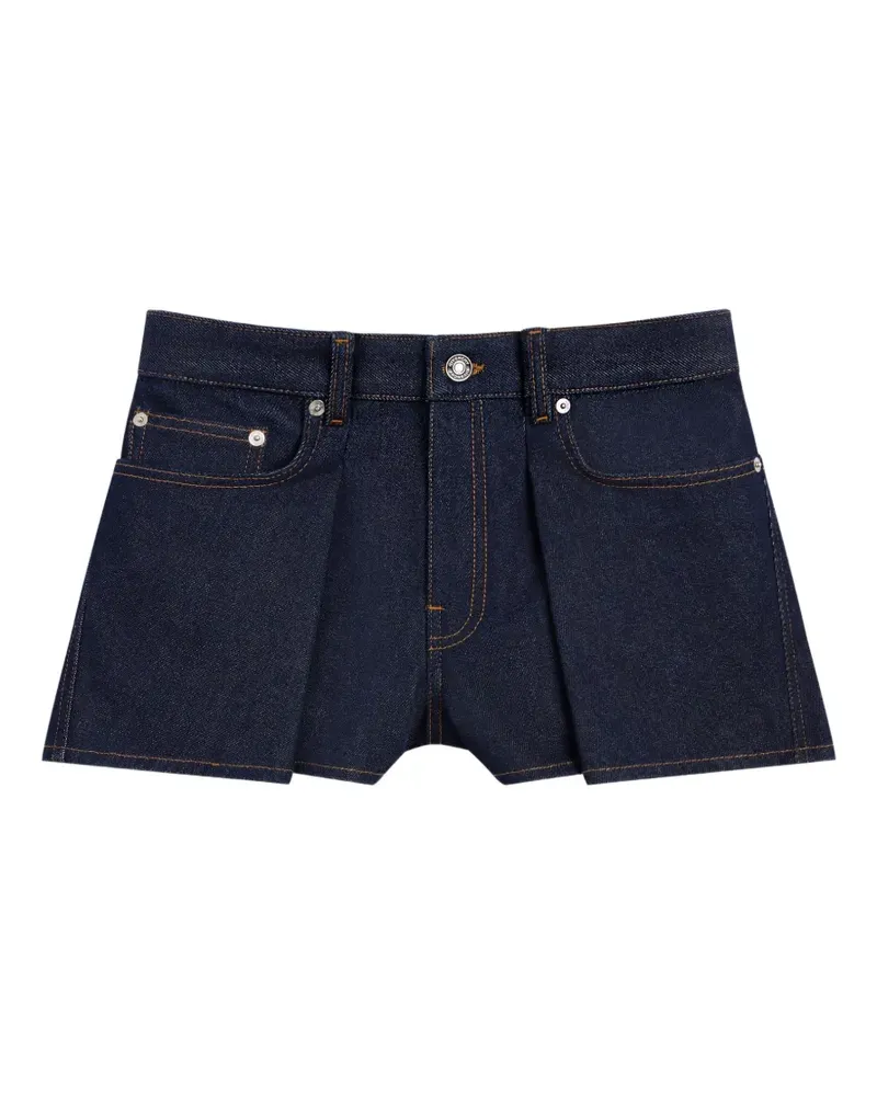 Givenchy Jeans-Shorts mit Falten - Blau Blau