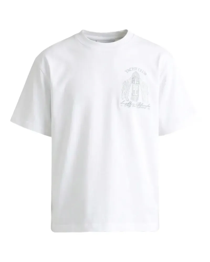 ONLY THE BLIND The Yacht T-shirt - Weiß Weiß