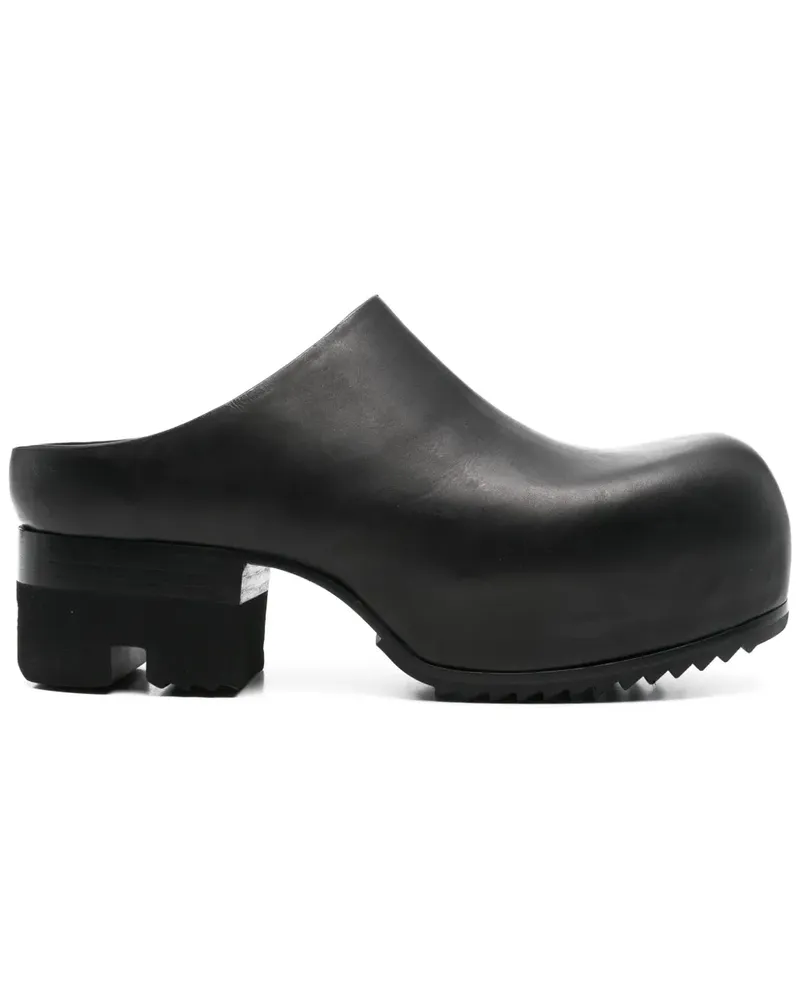 Rick Owens Ballast Mules 55mm - Schwarz Schwarz