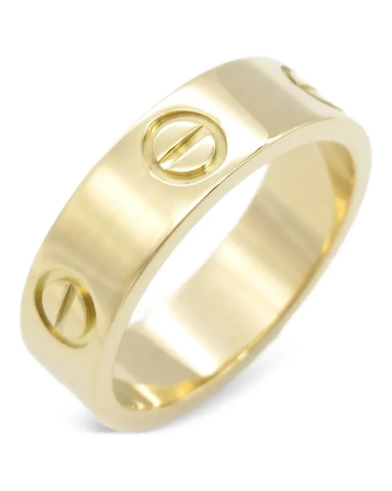 Cartier 2010s 18kt Love Gelbgoldring Gold