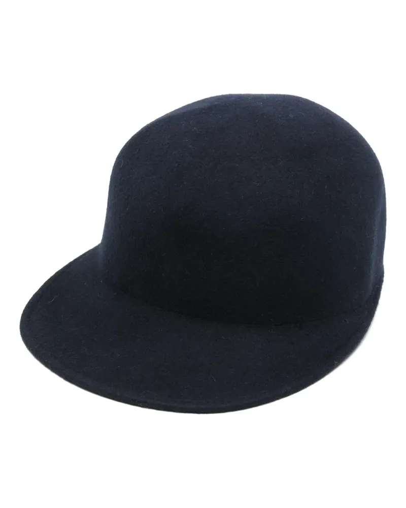 Fabiana Filippi Baseballkappe mit flacher Krempe - Blau Blau